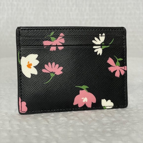 Kate Spade Madison Floral Waltz Small Slim Card Holder - NWT - Picture 6 of 6